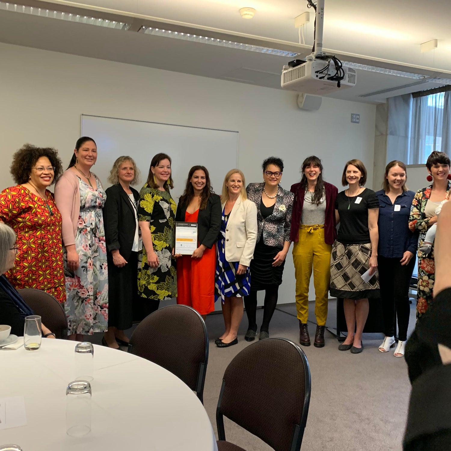 Presenting the Positive Periods Petition to Parliament