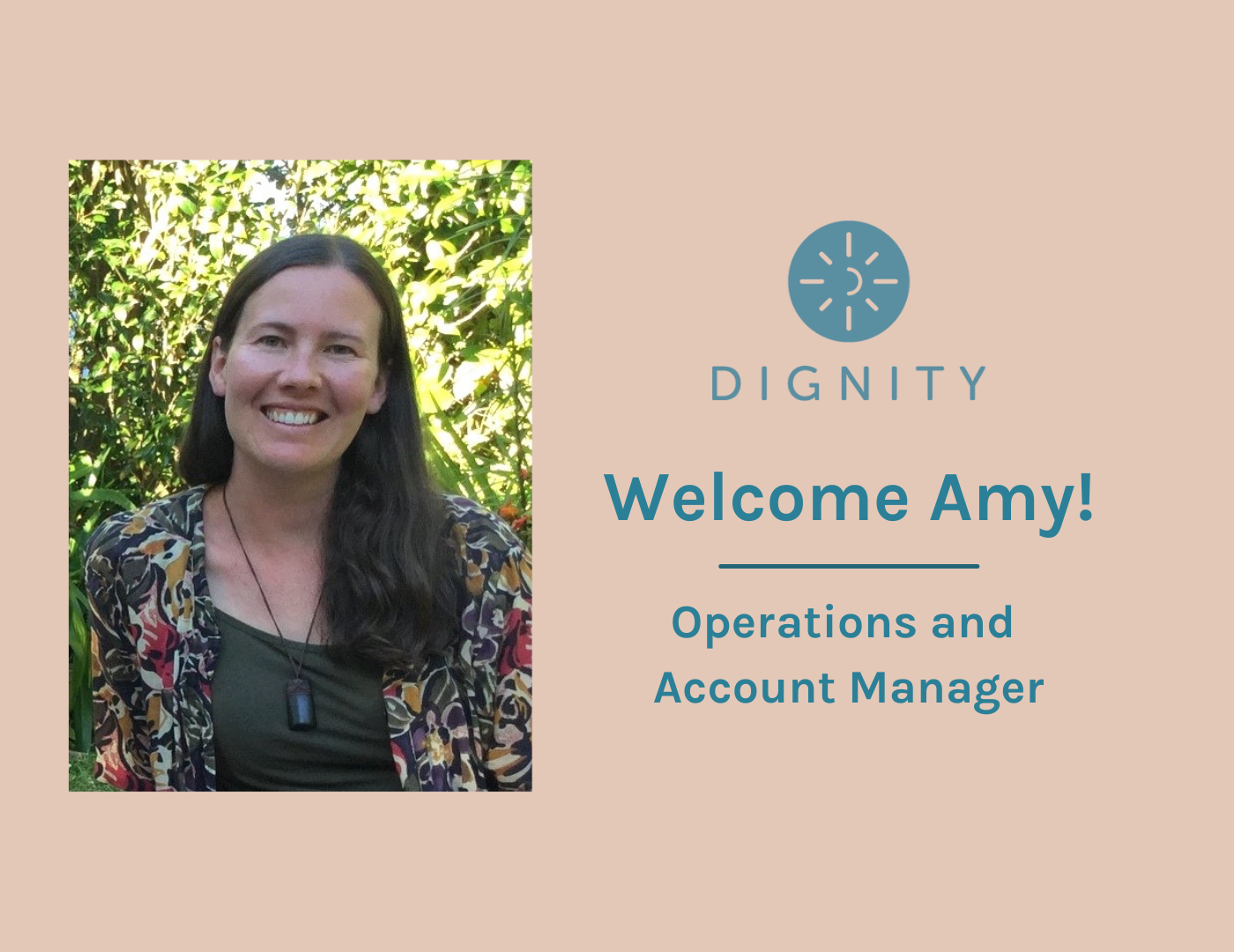 Welcome Amy!