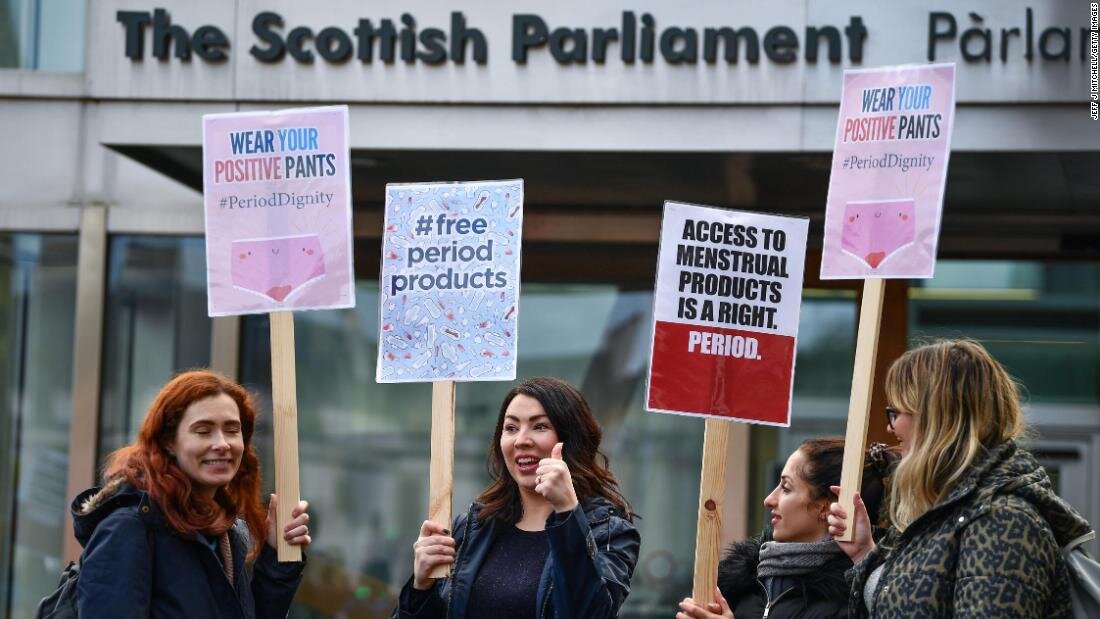 Scotland makes period products free for those in need! New Zealand should follow