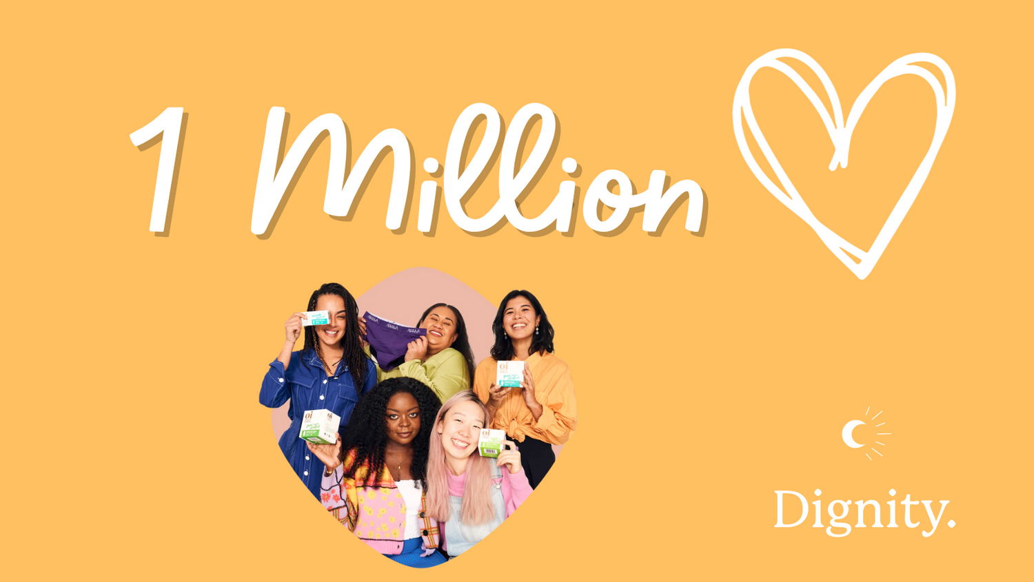 Dignity NZ Surpasses 1 Million Period Products Gifted!